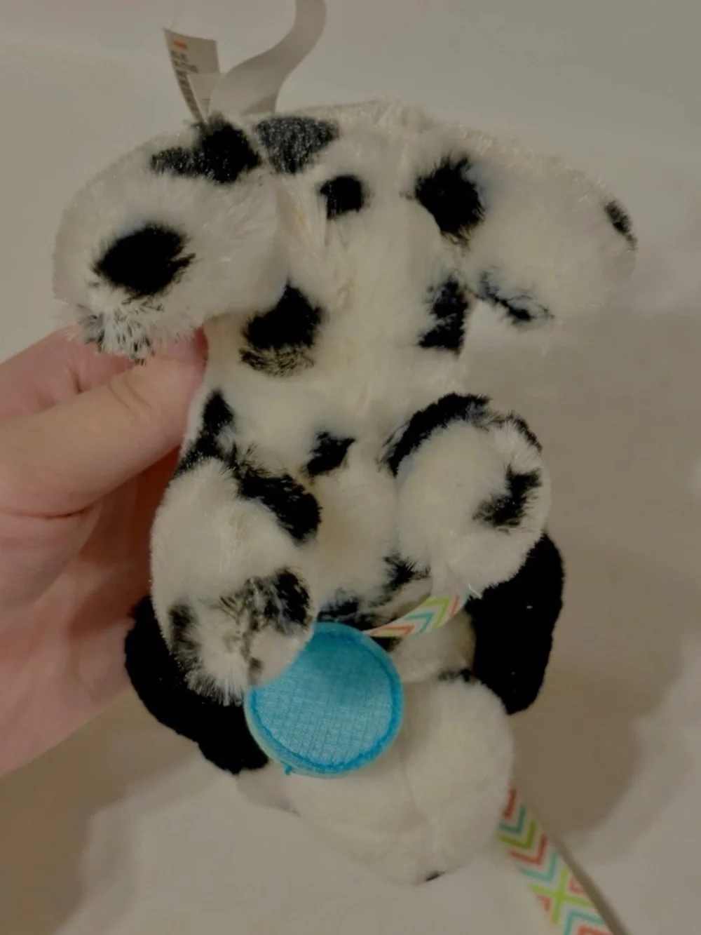 Justice Pet Shop Maddie The Dalmatian Plush Dog Puppy Collar Leash Nametag Y2K
